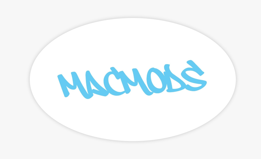 MacMods Oval Stickers