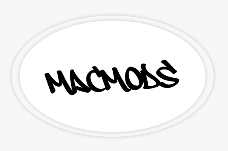 MacMods Oval Stickers